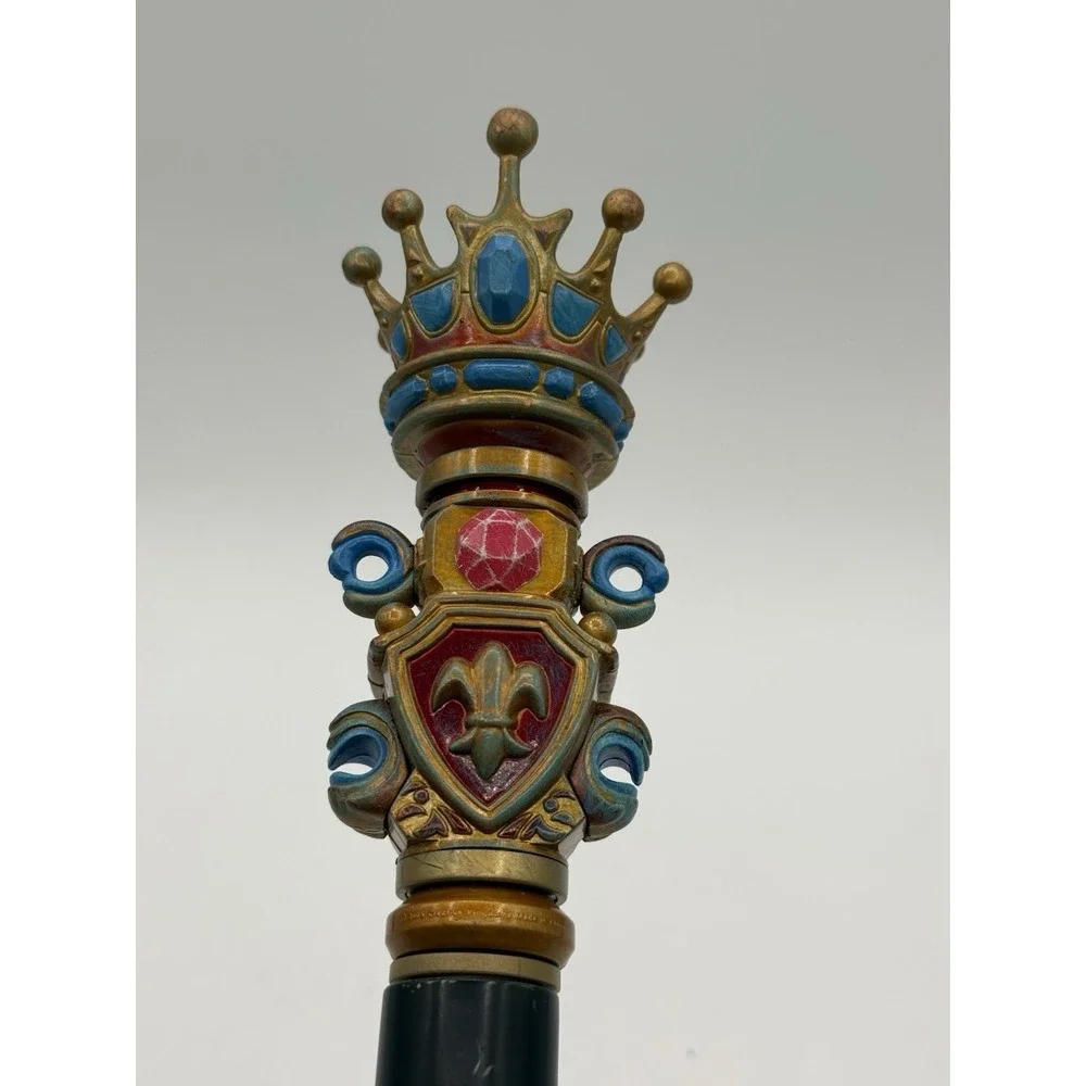 Retired 2005 Magiquest Great Wolf Lodge Crown Head Topper with Wand Magic Quest